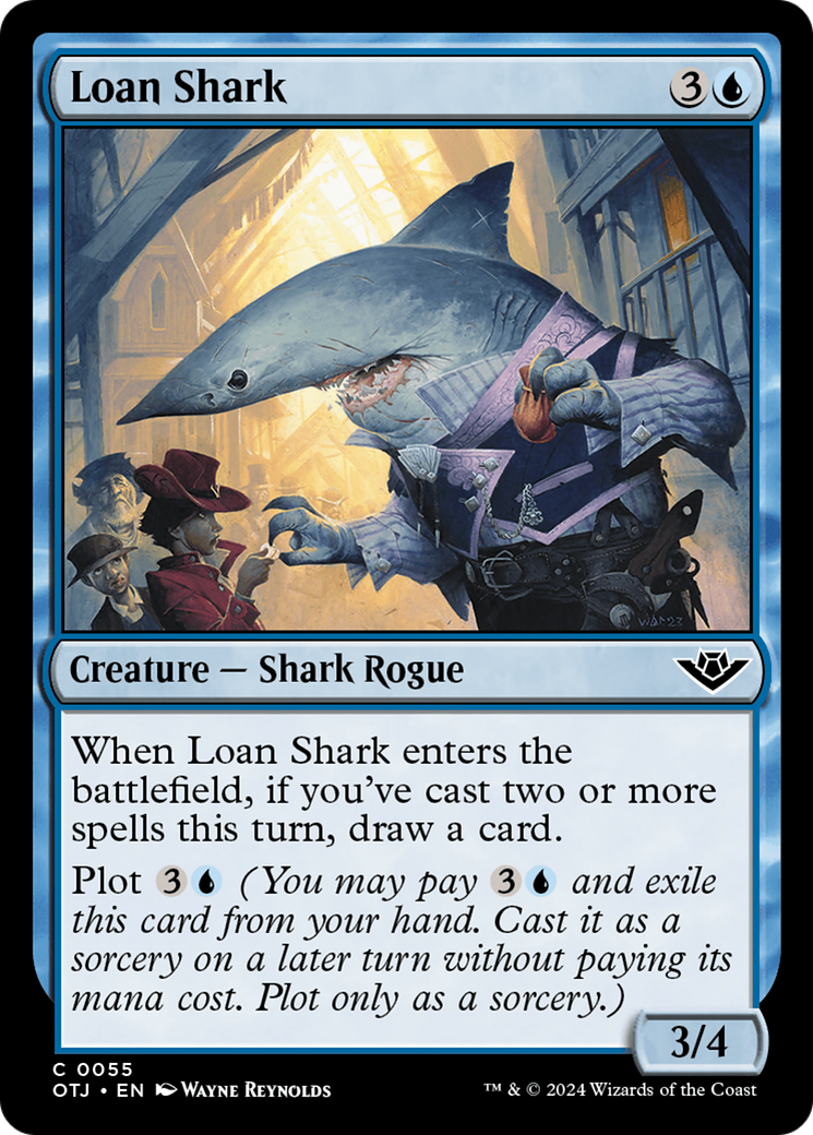 {@C} Loan Shark [Outlaws of Thunder Junction][OTJ 055]