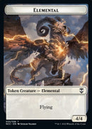 {T} Clue // Elemental (005) Double-sided Token [Streets of New Capenna Commander Tokens][TNCC 034]