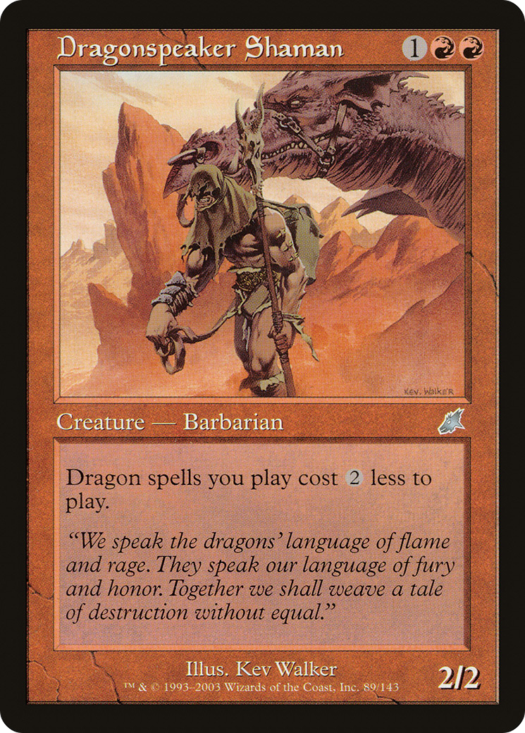 {C} Dragonspeaker Shaman [Scourge][SCG 089]