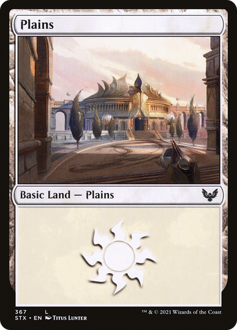 {B}[STX 367] Plains (367) [Strixhaven: School of Mages]