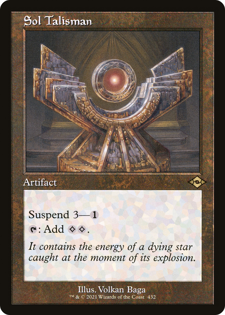 {R} Sol Talisman (Retro) [Modern Horizons 2][MH2 432]