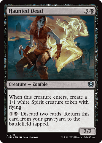 {C} Haunted Dead [Innistrad Remastered][INR 116]