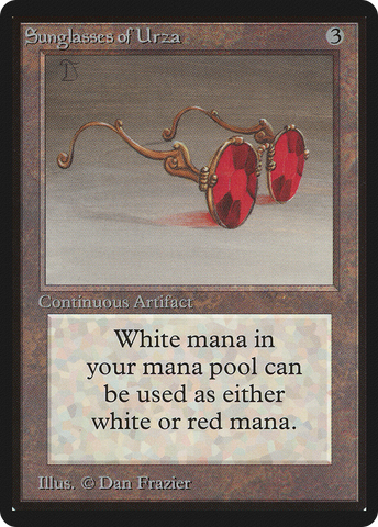 {R} Sunglasses of Urza [Beta Edition][LEB 272]