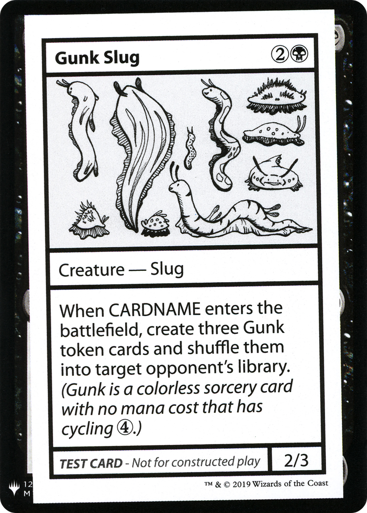 {R} Gunk Slug [Mystery Booster Playtest Cards][CON CMB1 043]