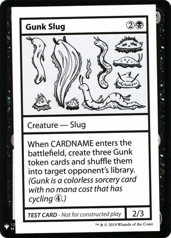 {R} Gunk Slug [Mystery Booster Playtest Cards][CON CMB1 043]