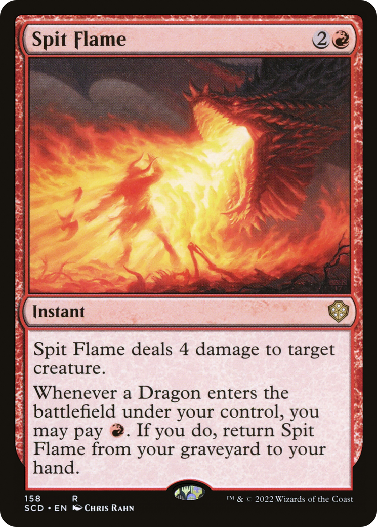 {R} Spit Flame [Starter Commander Decks][SCD 158]