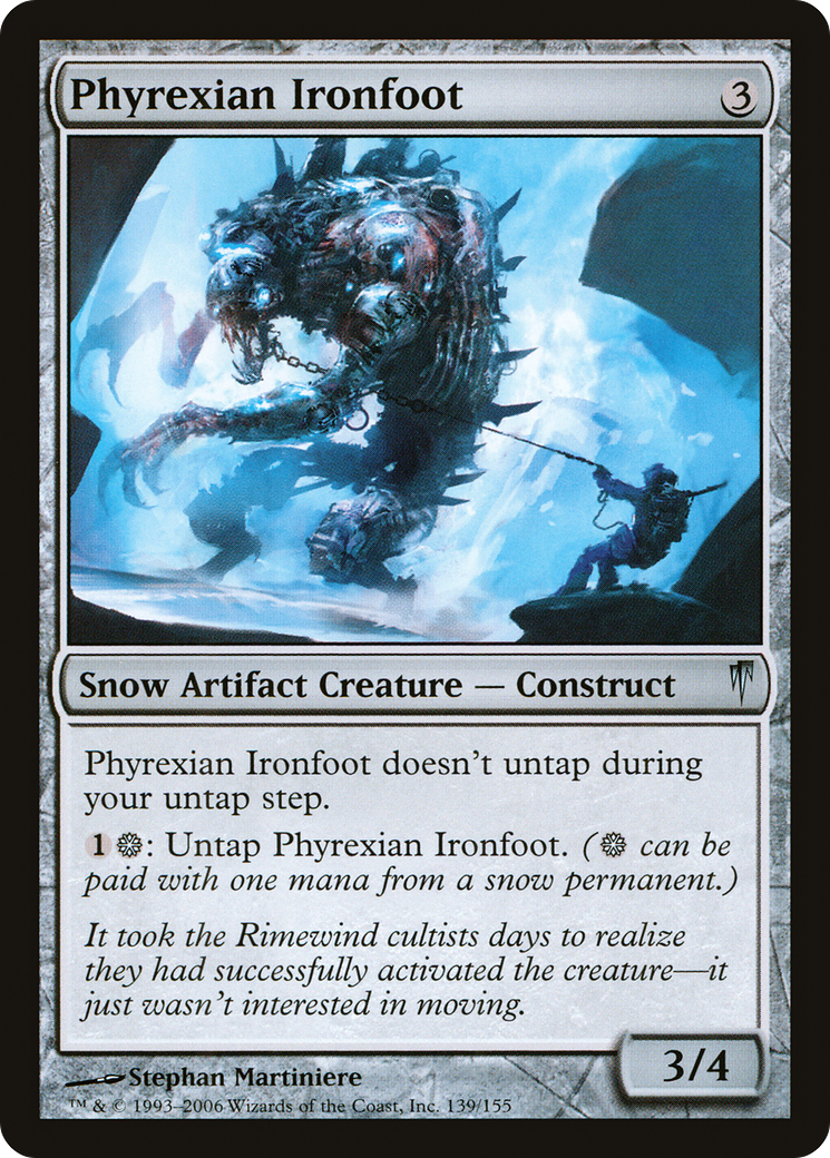 {C} Phyrexian Ironfoot [Coldsnap][CSP 139] - Misty Mountain Games