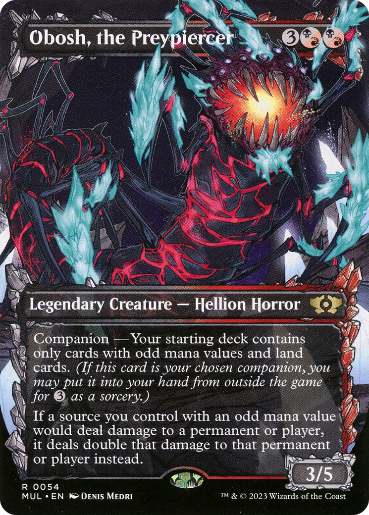 {R} Obosh, the Preypiercer [Multiverse Legends][MUL 054]