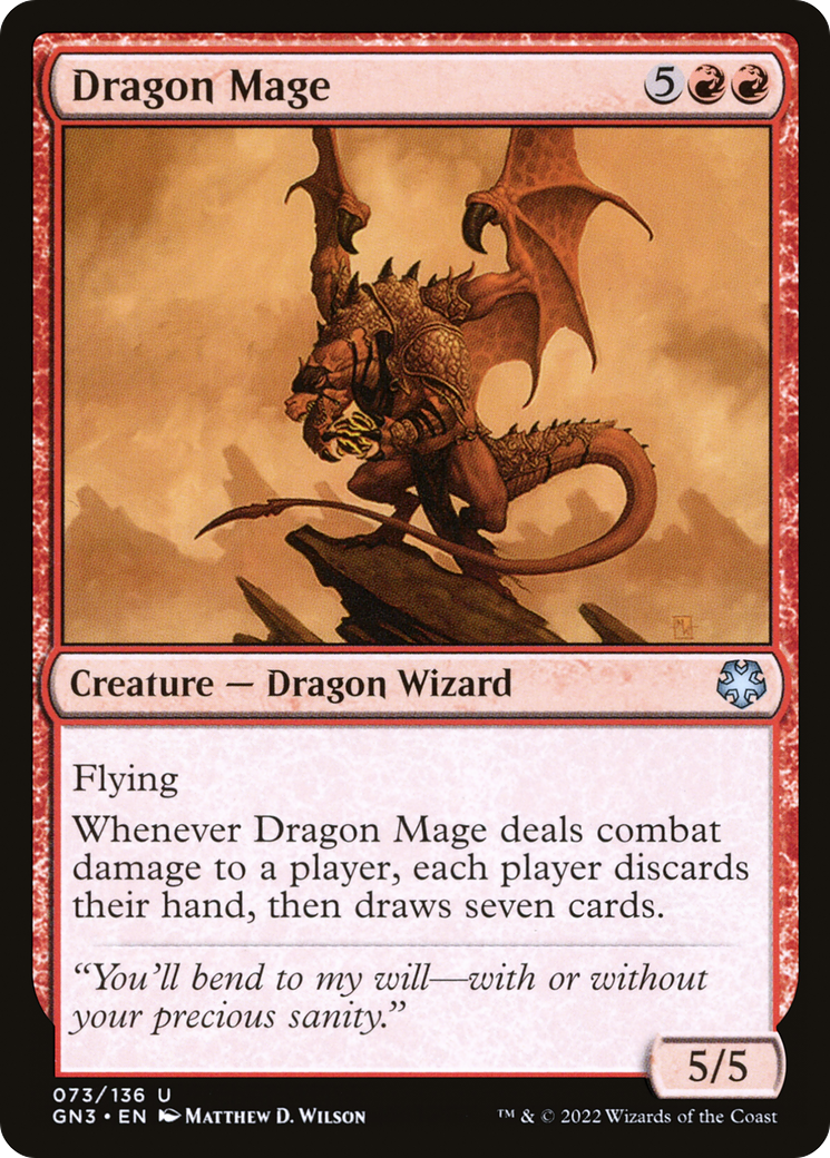{C} Dragon Mage [Game Night 2022][GN3 073]