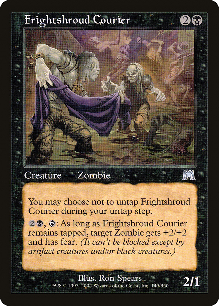 {C} Frightshroud Courier [Onslaught][ONS 149]