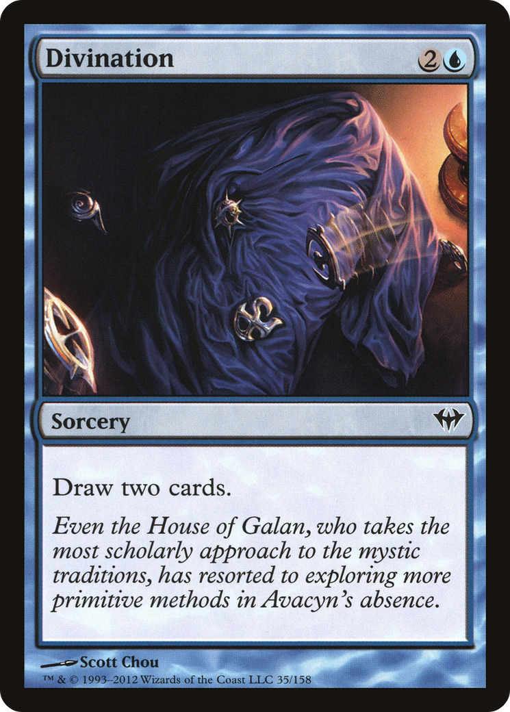 {C} Divination [Dark Ascension][DKA 035]