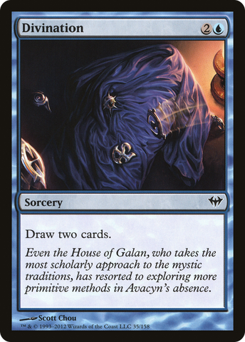 {C} Divination [Dark Ascension][DKA 035]