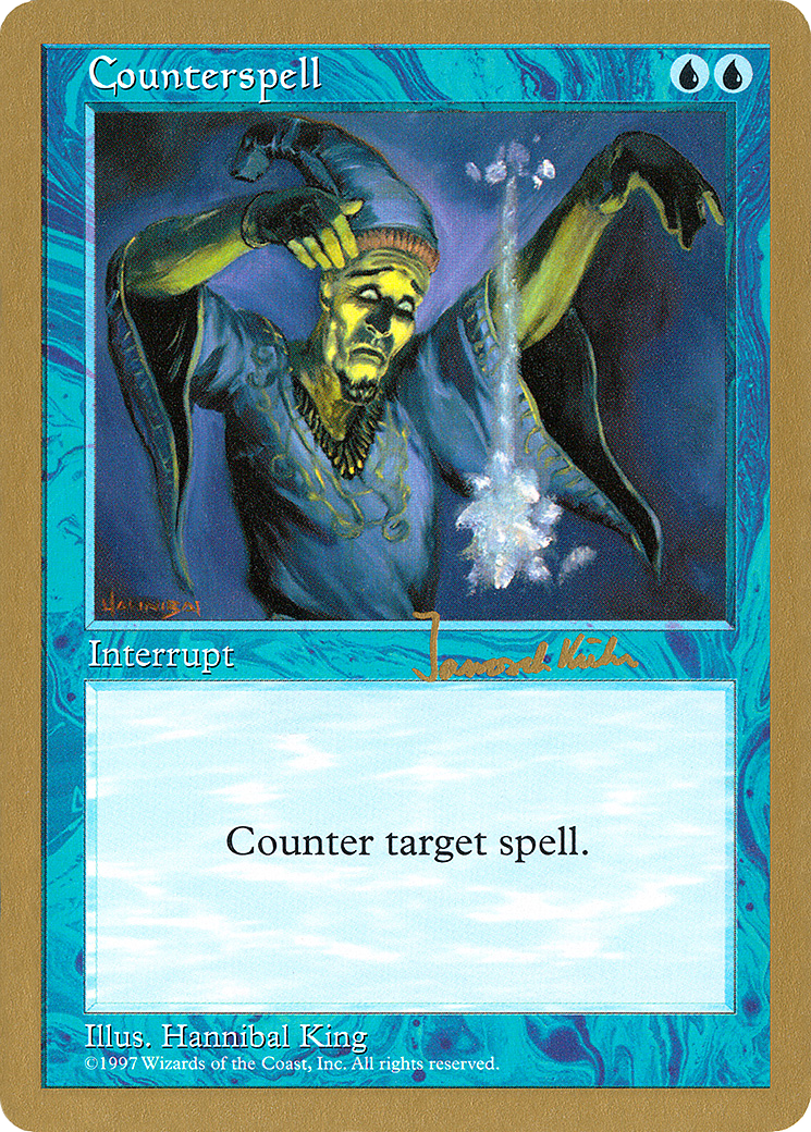 {C} Counterspell (Janosch Kuhn) [World Championship Decks 1997][GB WC97 JK77]