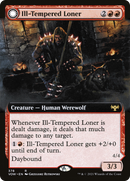 {R} Ill-Tempered Loner // Howlpack Avenger (Extended Art) [Innistrad: Crimson Vow][VOW 378]