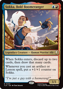 {@R} Sokka, Bold Boomeranger [TLA 240]