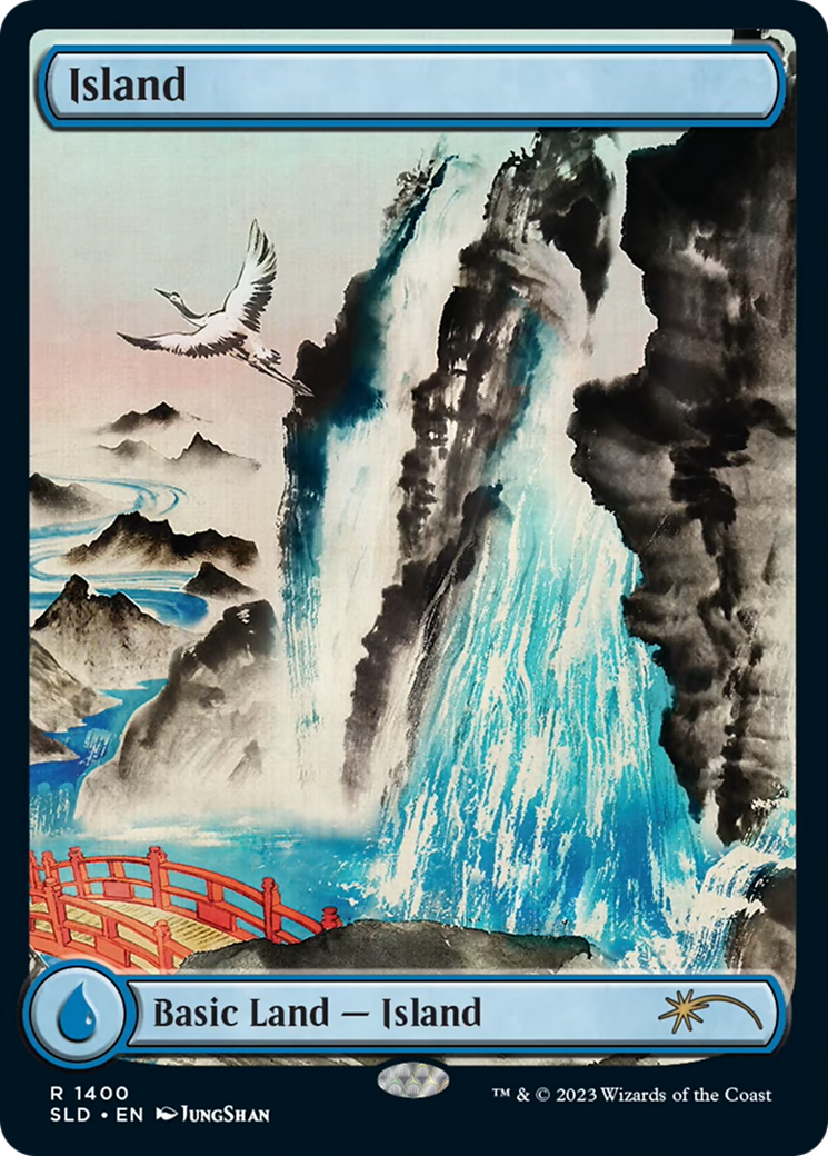 {B} Island (1400) [Secret Lair Drop Series][SLD 1400]