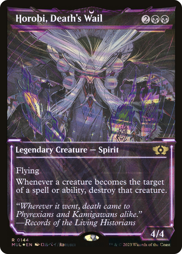 {R} Horobi, Death's Wail (Halo Foil) [Multiverse Legends][MUL 144]