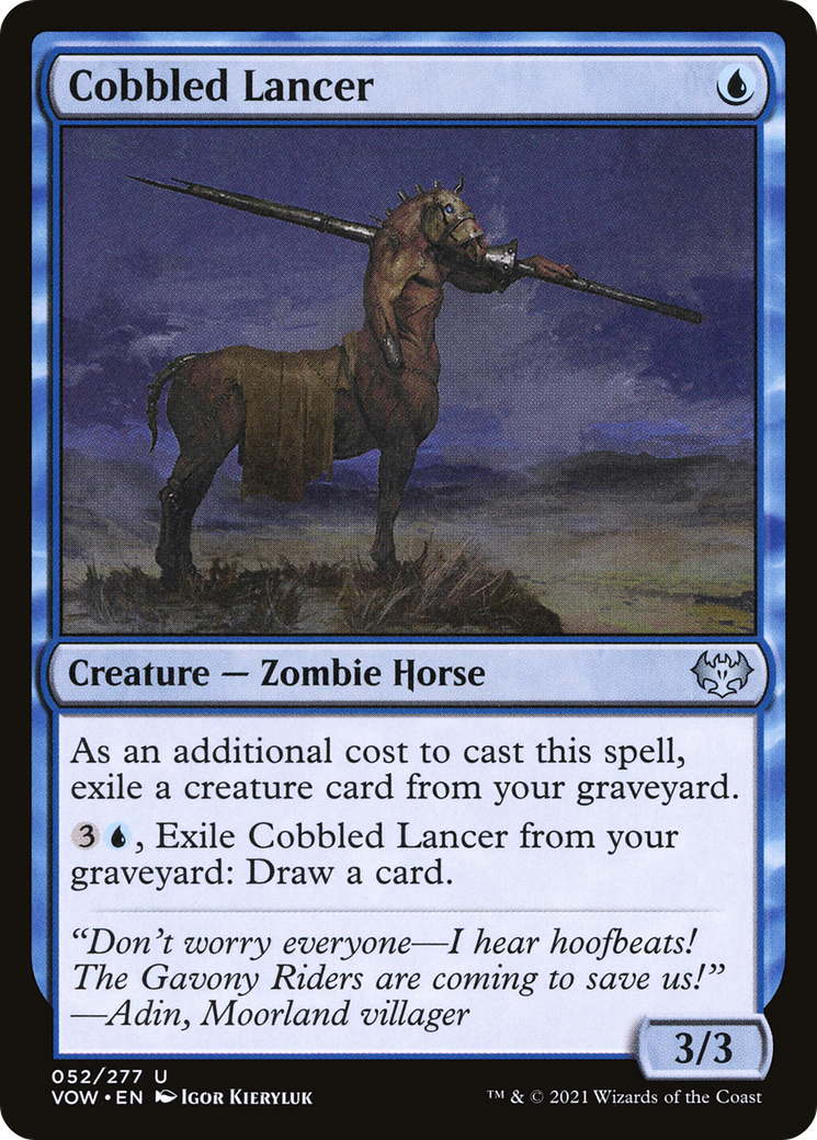 {C} Cobbled Lancer [Innistrad: Crimson Vow][VOW 052]