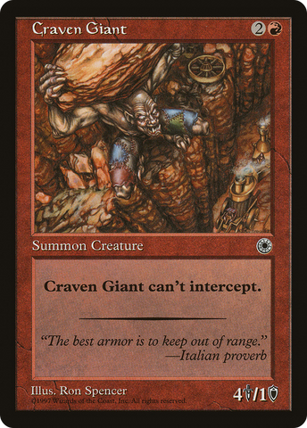 {C} Craven Giant [Portal][POR 121]
