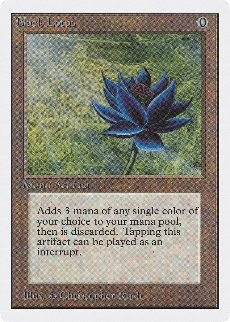 {R} Black Lotus [Unlimited Edition][2ED 233]