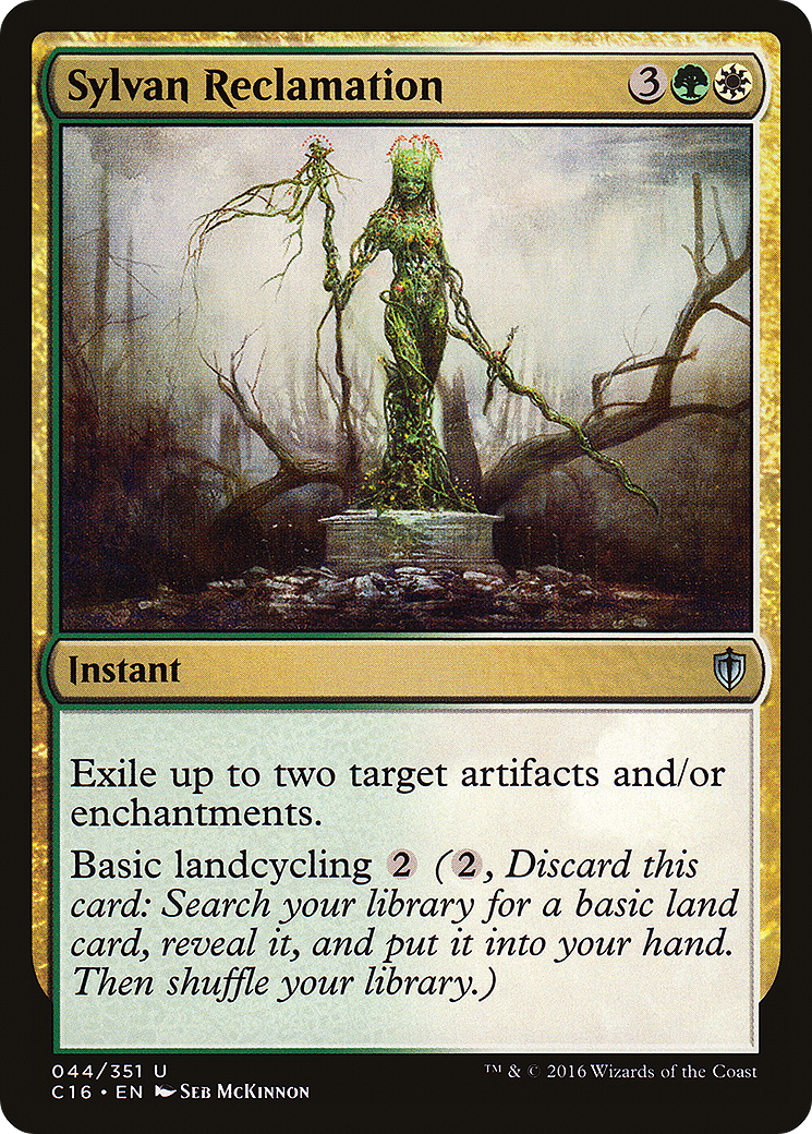 {C} Sylvan Reclamation [Commander 2016][C16 044]