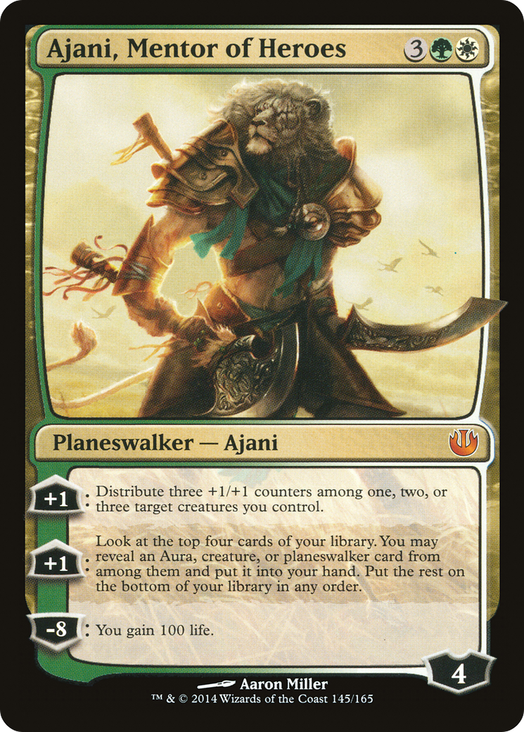 {R} Ajani, Mentor of Heroes [Journey into Nyx][JOU 145] - Misty Mountain Games
