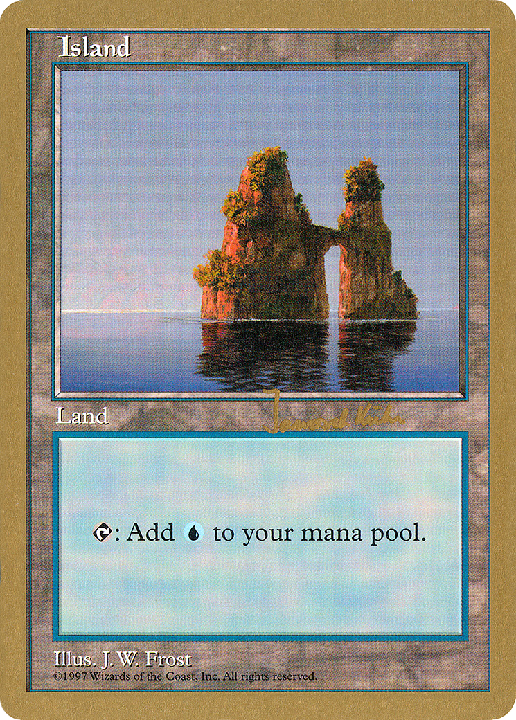 {B}[GB WC97 JK436] Island (jk436) (Janosch Kuhn) [World Championship Decks 1997]