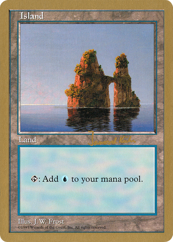 {B}[GB WC97 JK436] Island (jk436) (Janosch Kuhn) [World Championship Decks 1997]