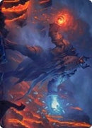 {A} Aegar, the Freezing Flame Art Card [Kaldheim Art Series][AKHM 055]