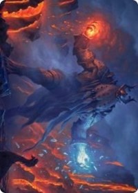 {A} Aegar, the Freezing Flame Art Card [Kaldheim Art Series][AKHM 055]