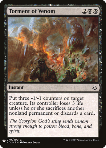 {C} Torment of Venom [Mystery Booster][LS HOU 079]