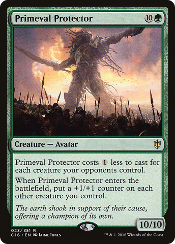 {R} Primeval Protector [Commander 2016][C16 023]