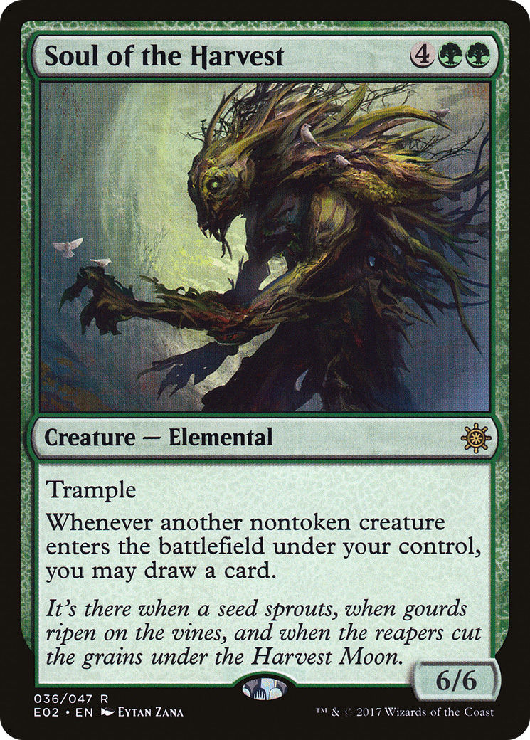 {R} Soul of the Harvest [Explorers of Ixalan][E02 036]