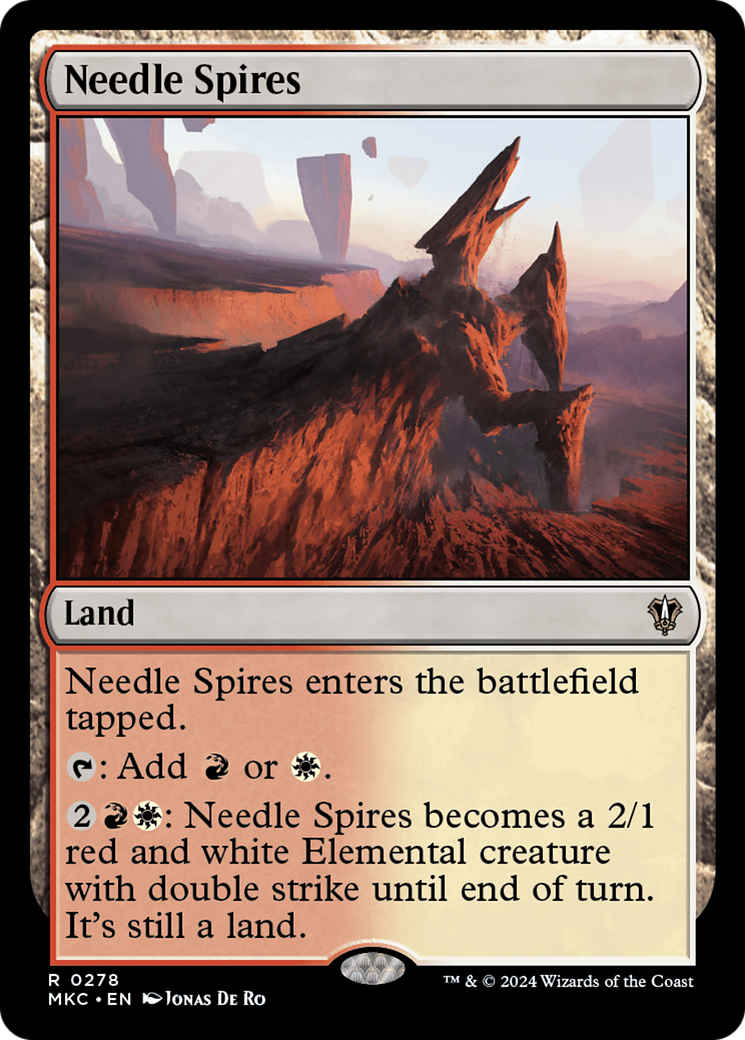{R} Needle Spires [Murders at Karlov Manor Commander][MKC 278]