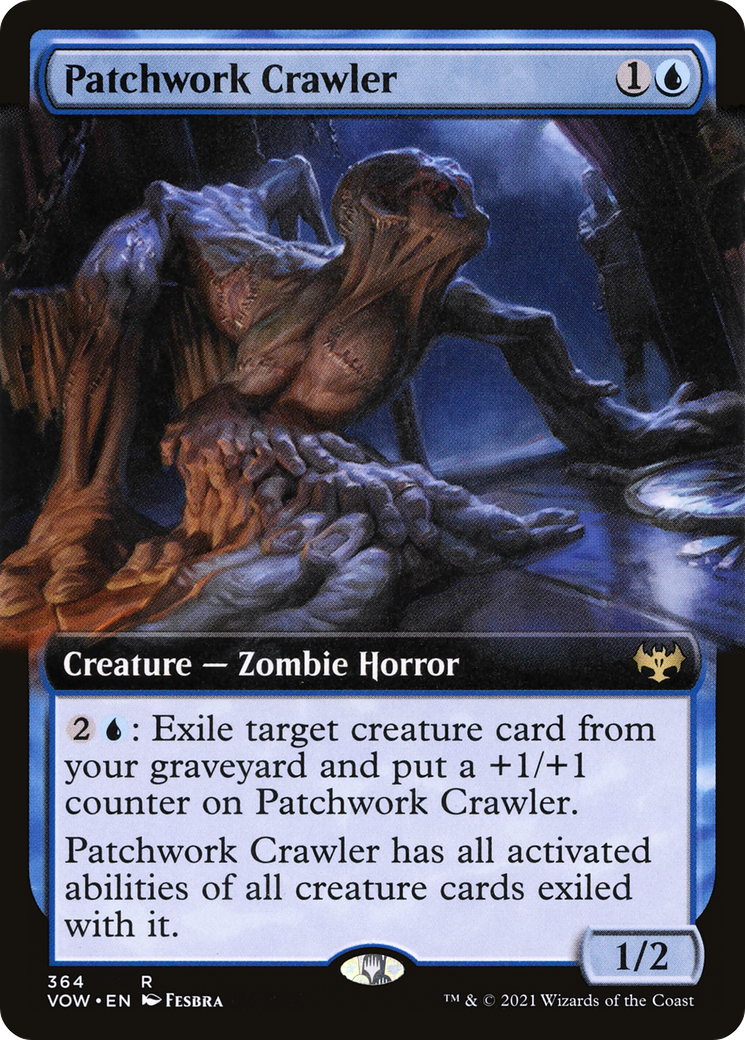 {R} Patchwork Crawler (Extended Art) [Innistrad: Crimson Vow][VOW 364]