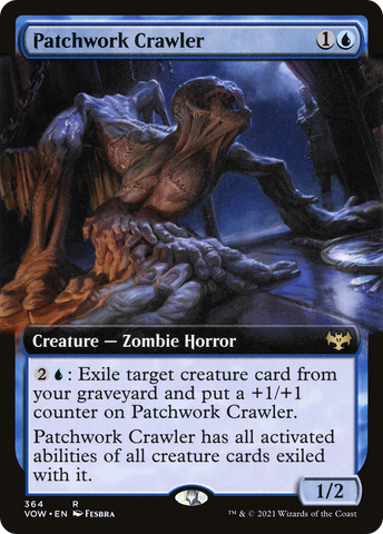 {R} Patchwork Crawler (Extended Art) [Innistrad: Crimson Vow][VOW 364]