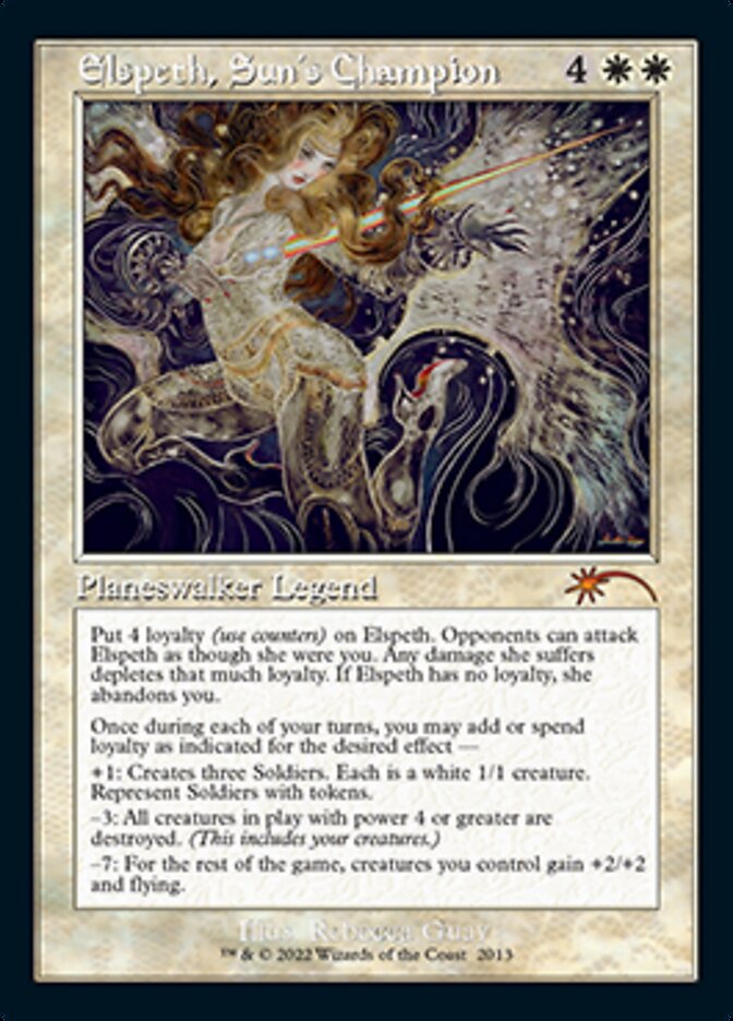 {R} Elspeth, Sun's Champion (Retro) (2013) [Secret Lair 30th Anniversary Countdown Kit][SLC 2013]