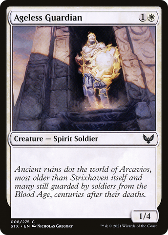 {C} Ageless Guardian [Strixhaven: School of Mages][STX 008]