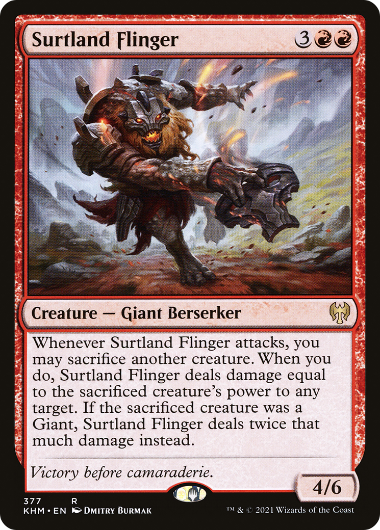 {R} Surtland Flinger [Kaldheim][KHM 377]