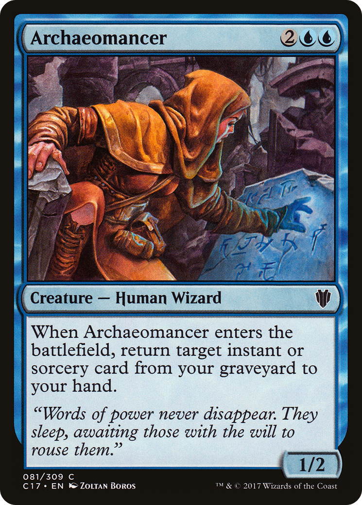 {C} Archaeomancer [Commander 2017][C17 081]