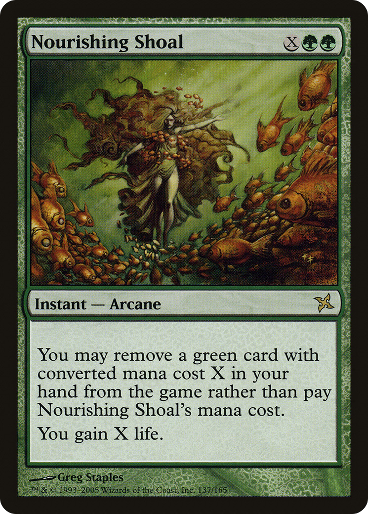 {R} Nourishing Shoal [Betrayers of Kamigawa][BOK 137] - Misty Mountain Games
