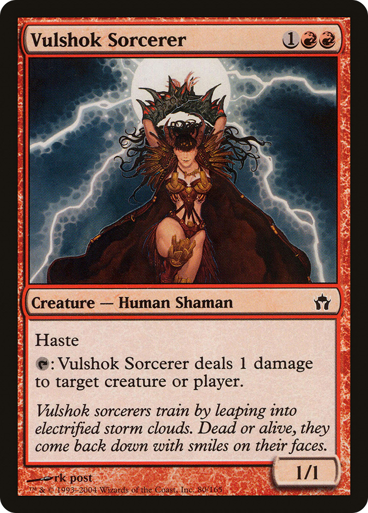 {C} Vulshok Sorcerer [Fifth Dawn][5DN 080] - Misty Mountain Games