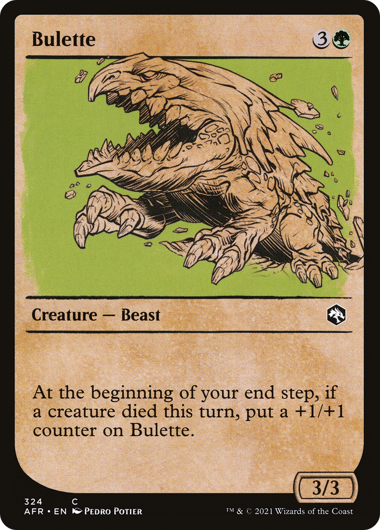 {C} Bulette (Showcase) [Dungeons & Dragons: Adventures in the Forgotten Realms][AFR 324]