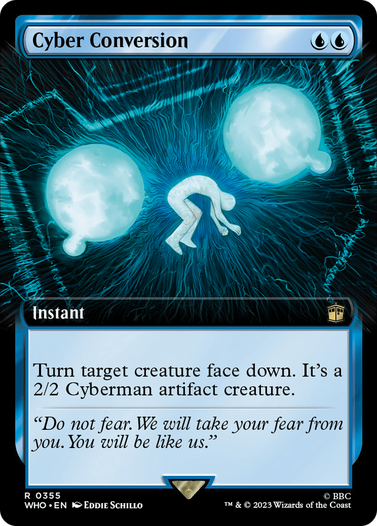{R} Cyber Conversion (Extended Art) [Doctor Who][WHO 355]