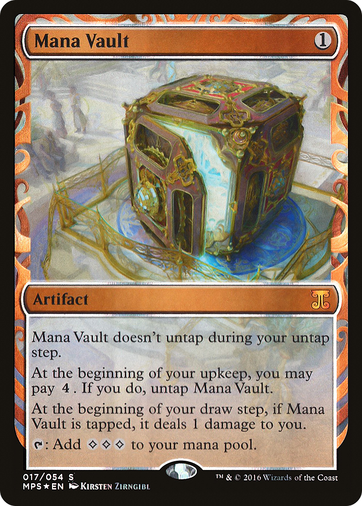 {R} Mana Vault [Kaladesh Inventions][MPS 017] - Misty Mountain Games