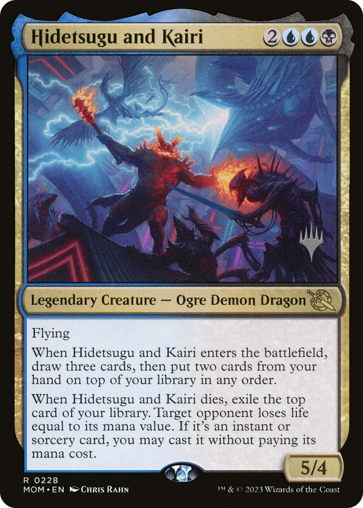 {R} Hidetsugu and Kairi (Promo Pack) [March of the Machine Promos][PP MOM 228]