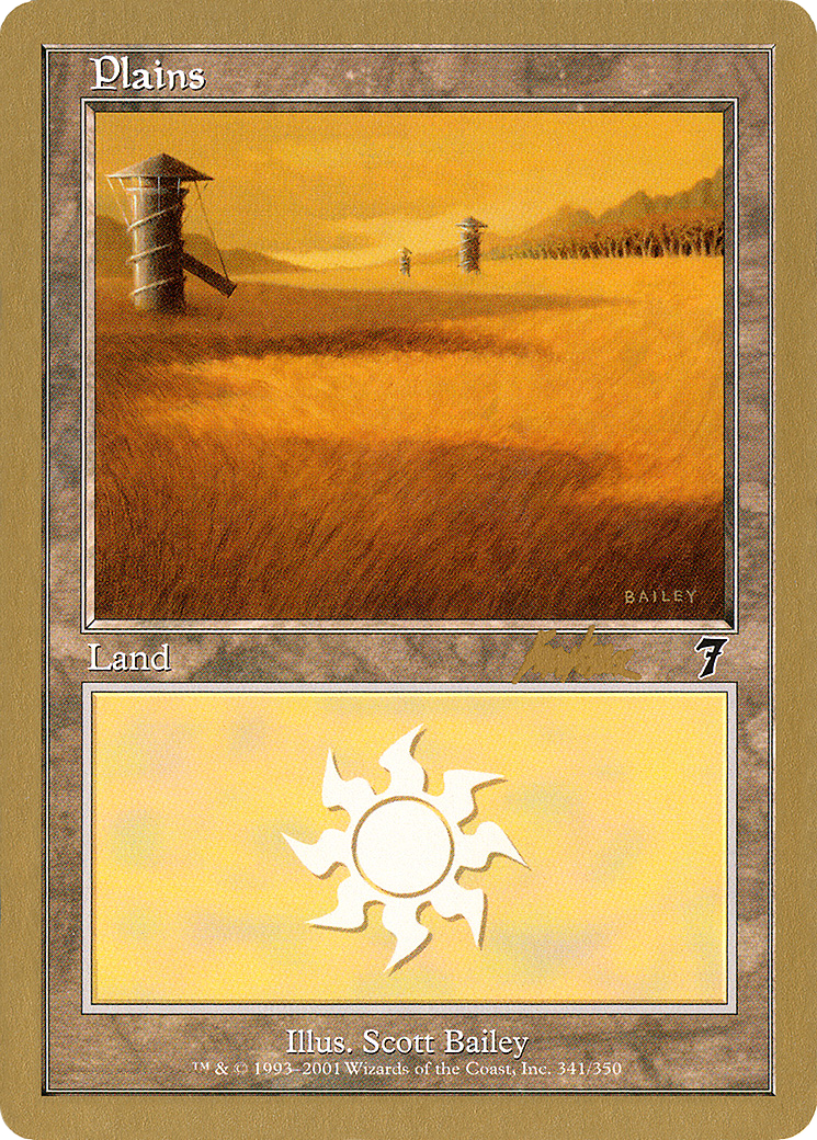 {B}[GB WC02 BK341] Plains (bk341) (Brian Kibler) [World Championship Decks 2002]