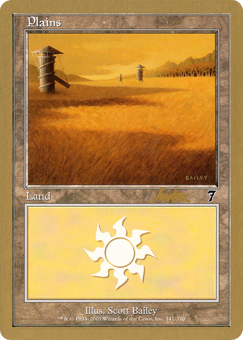 {B}[GB WC02 BK341] Plains (bk341) (Brian Kibler) [World Championship Decks 2002]