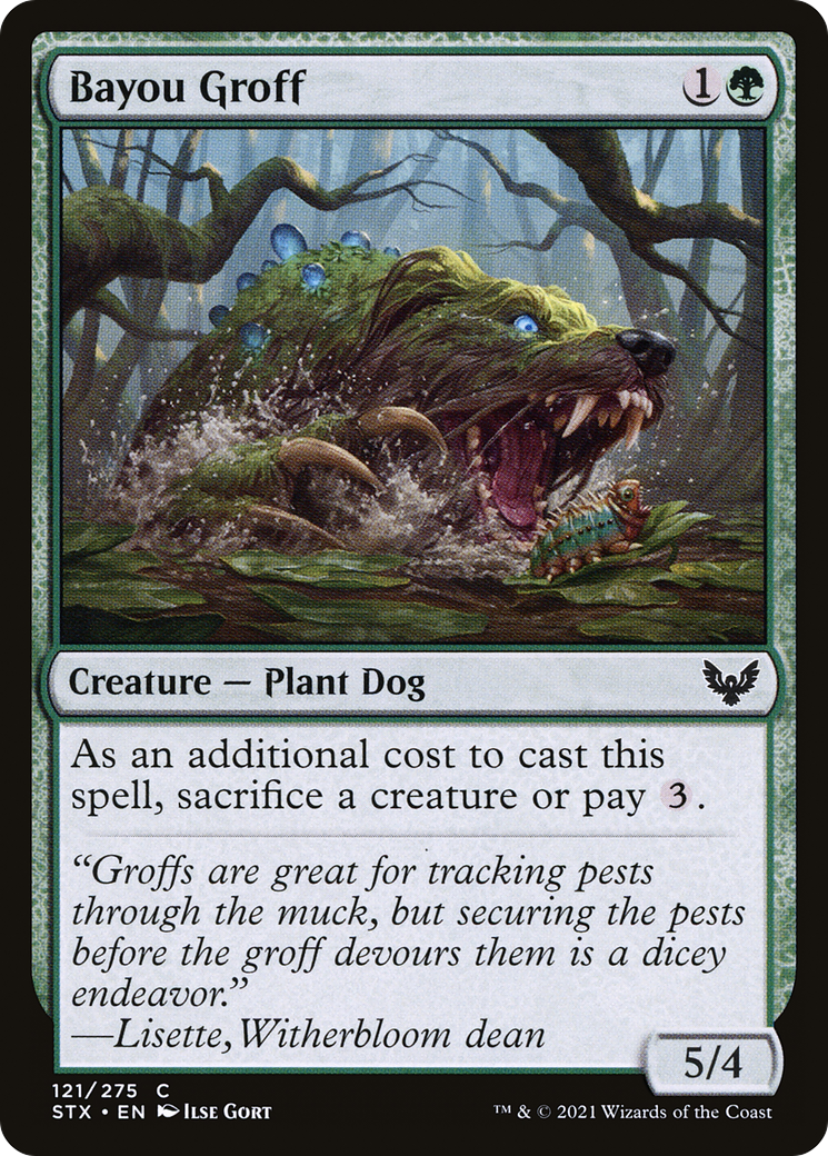 {C} Bayou Groff [Strixhaven: School of Mages][STX 121]