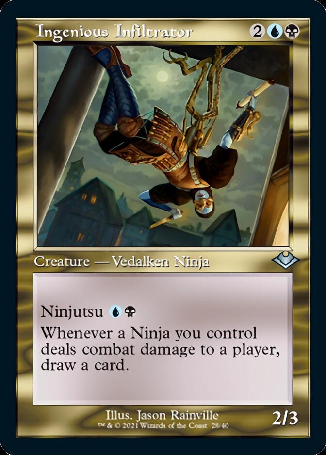 {C} Ingenious Infiltrator (Retro Foil Etched) [Modern Horizons 2][RF ET MH1 028]
